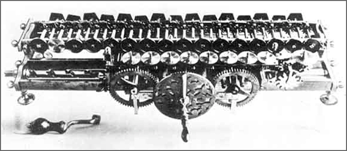 Счетная машина Лейбница - предшественник калькулятора